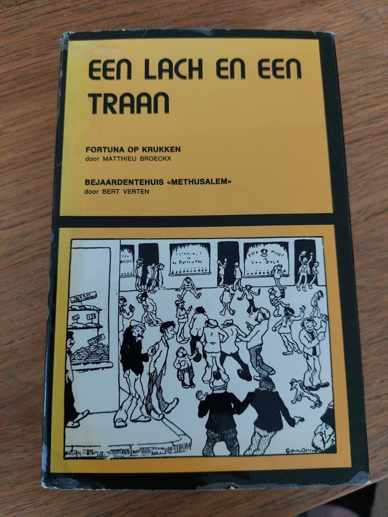 Een Lach en Een Traan: Fortuna op Krukken & Bejaardentehuis, Ophalen of Verzenden, Gelezen, Matthieu Broeckx, Bert Verten, België