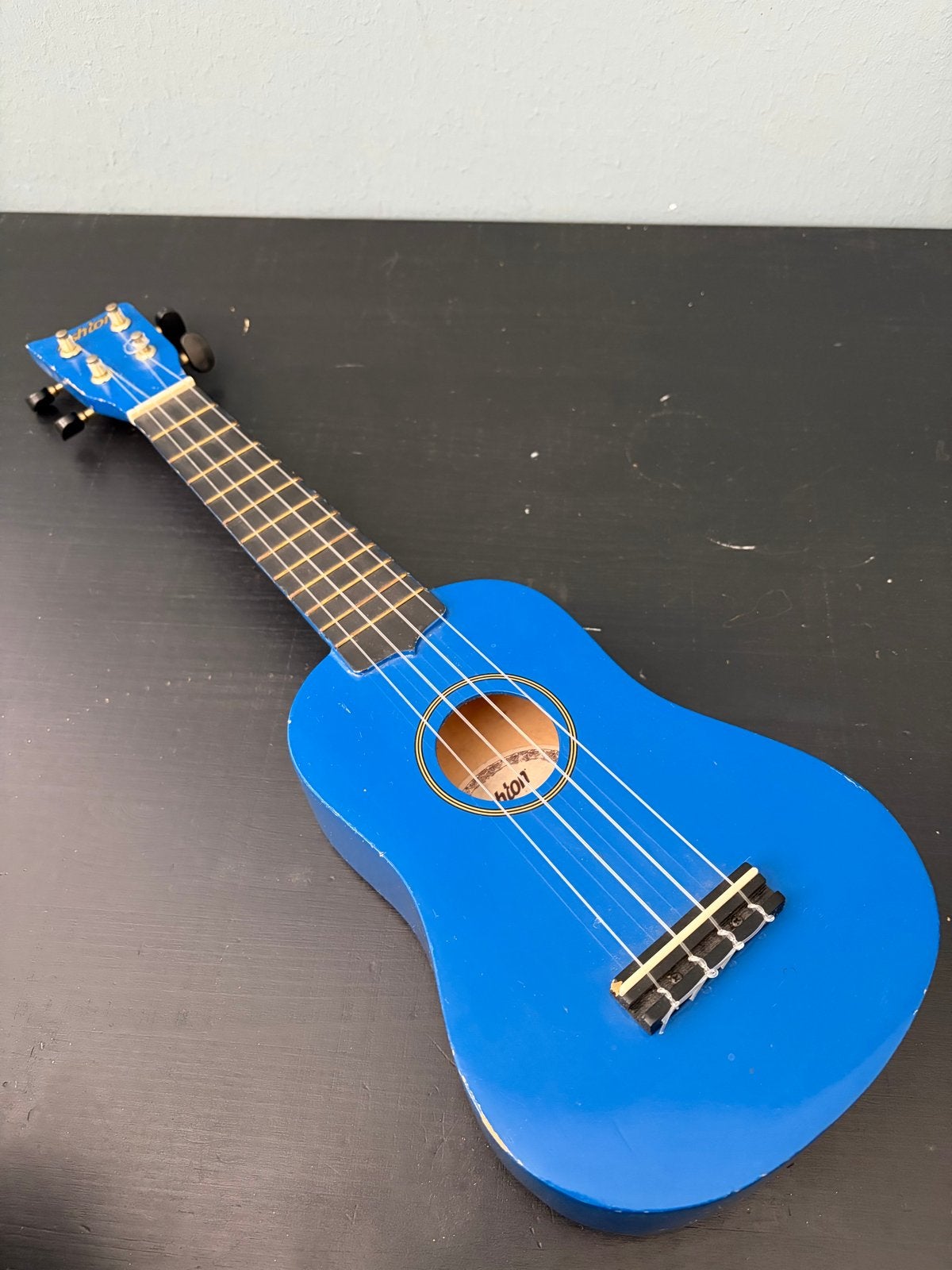 Ashton Ukelele UKE100 - Blauw, Ophalen of Verzenden, Gebruikt, Ukelele