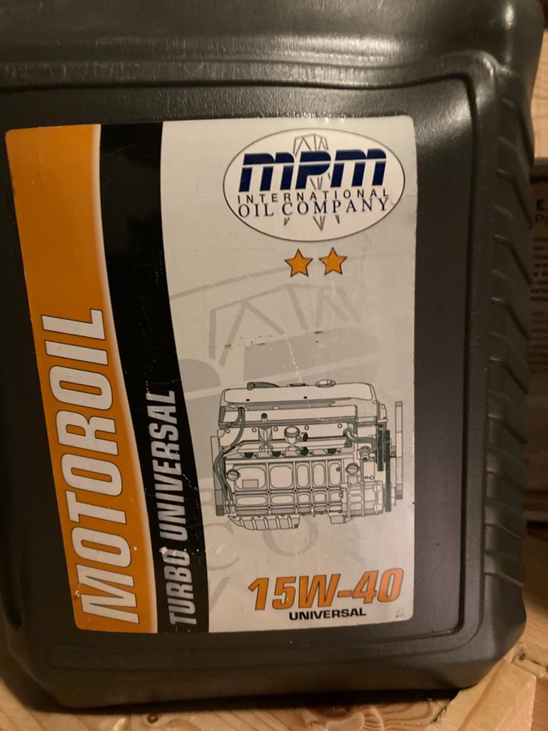 MPM Motorolie 15W-40 Universeel - 5 Liter, Ophalen of Verzenden, Nieuw, Universele onderdelen