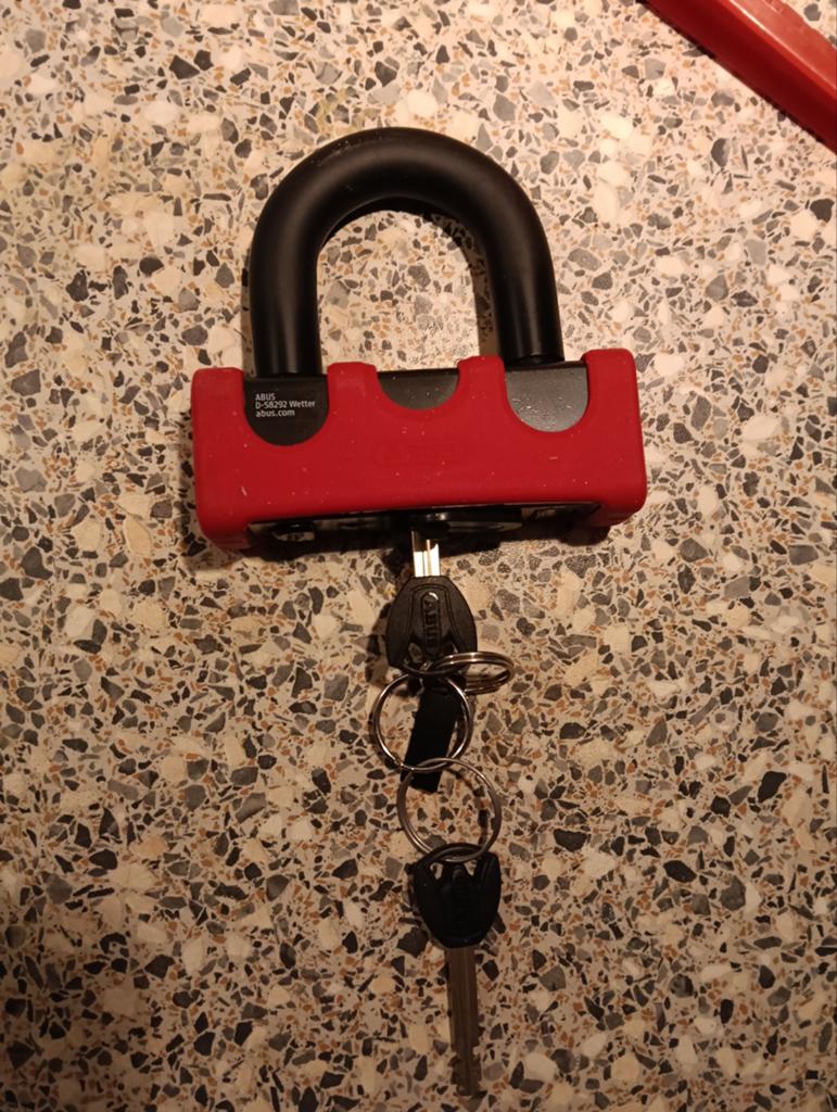 Abus slot, Ophalen, Zo goed als nieuw