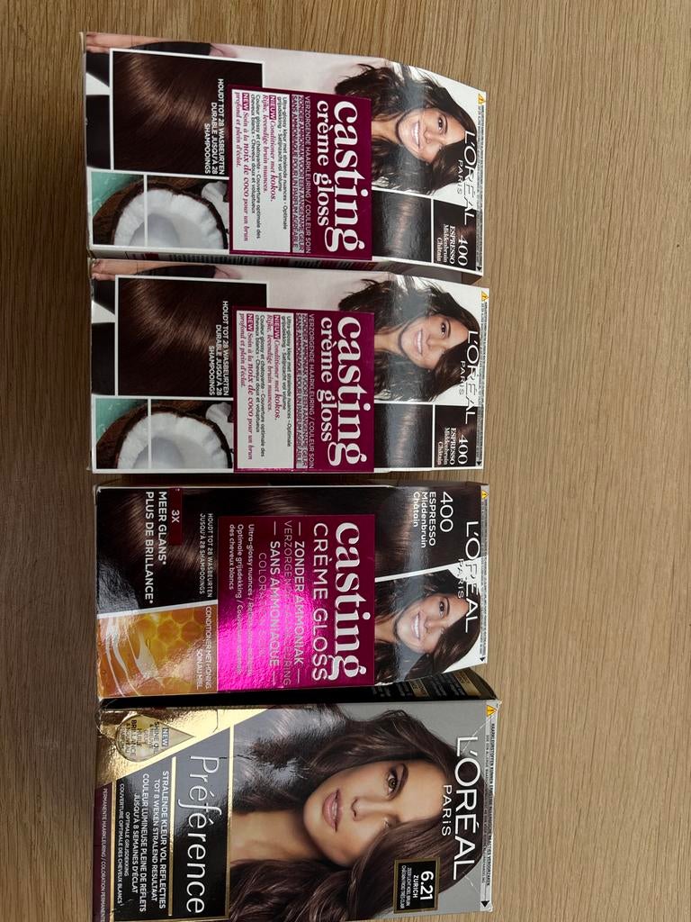 L'Oréal Haarverf Lichtbruin - Nieuw en Ongeopend, Ophalen of Verzenden, Nieuw, Overige typen