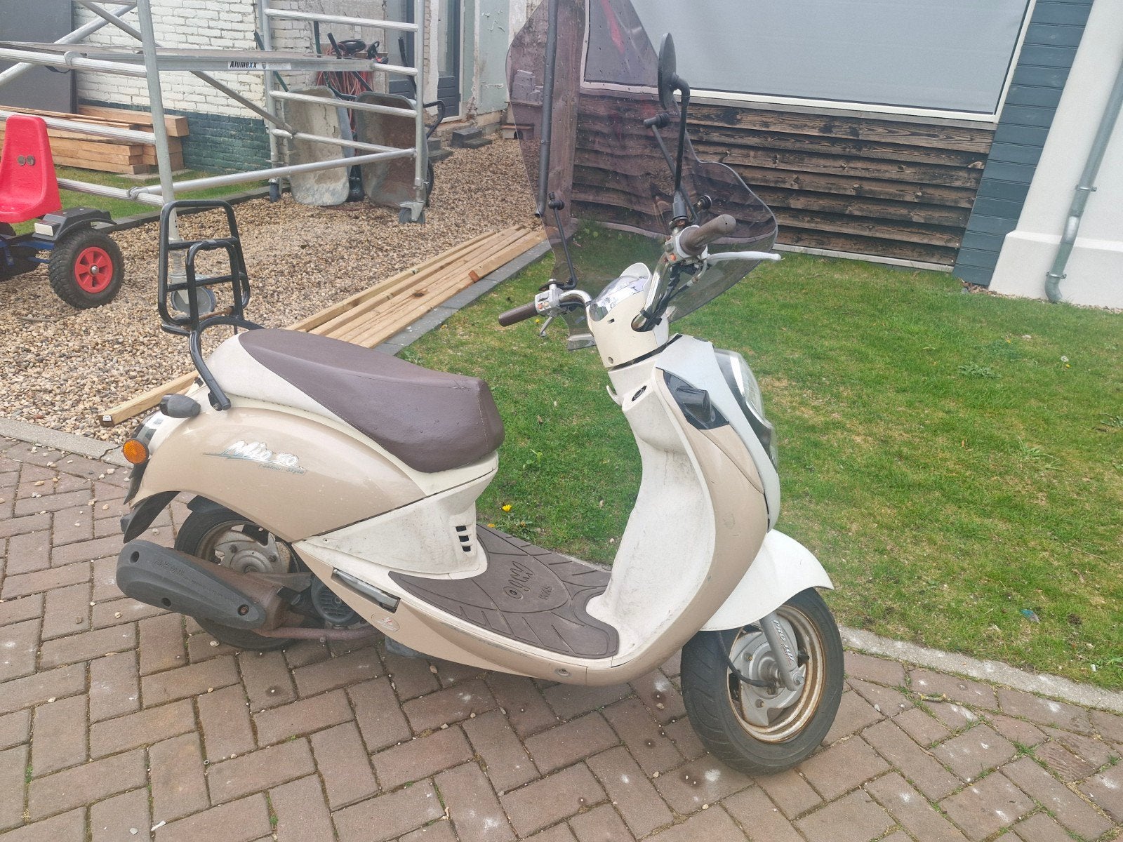 Mio uit 2007 met blauw kenteken, Ophalen, Gebruikt, Benzine, Mio