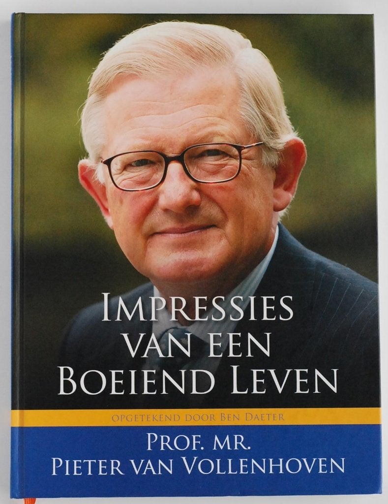 Pieter van Vollenhoven - Impressies van een boeiend leven, Boeken, 20e eeuw of later, Verzenden, Zo goed als nieuw, Ben Daeter