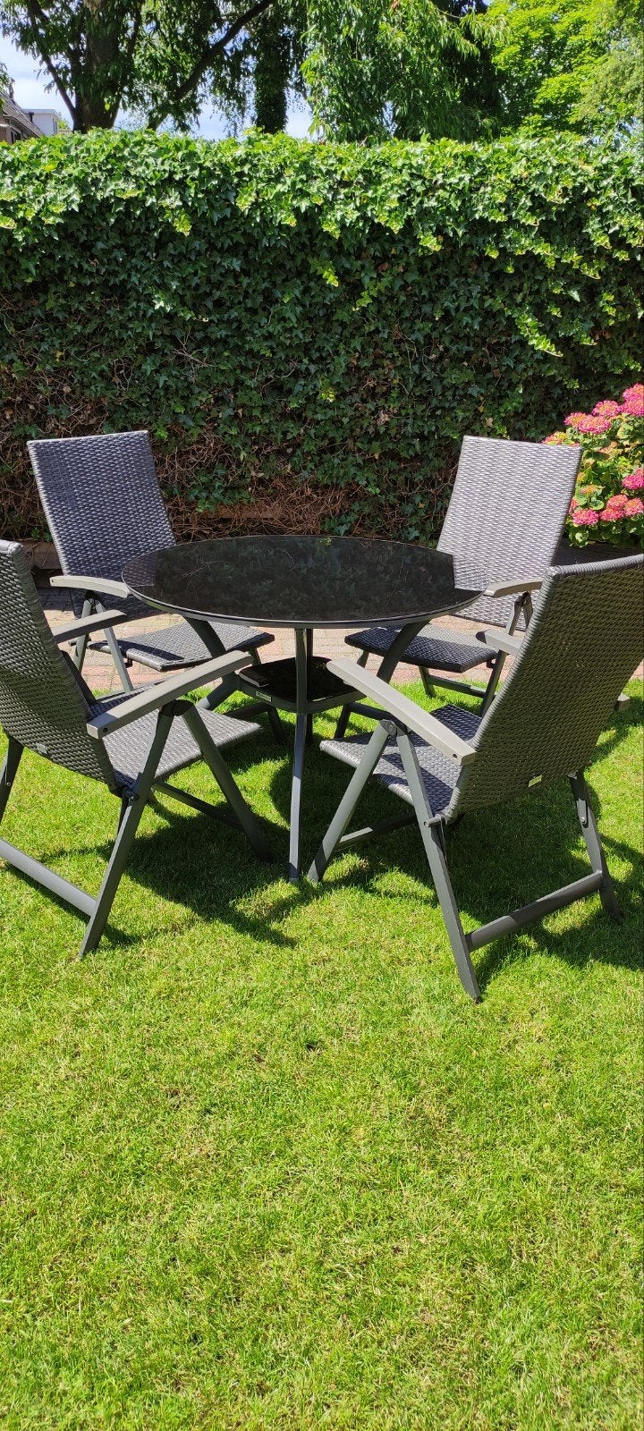 Tuinmeubel Set., Caravans en Kamperen, Ophalen, Campingstoel