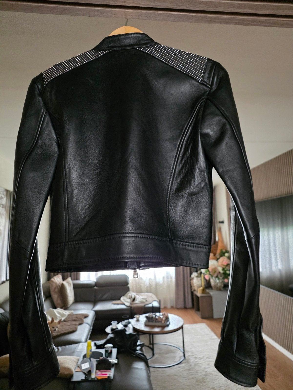 Diesel black gold jas mt 42 is M, Ophalen of Verzenden, Zo goed als nieuw, Maat 42/44 (L), Zwart