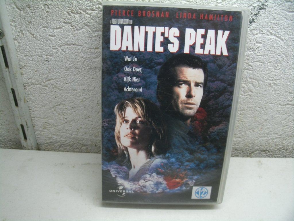 vhs 175b dante's peak, Cd's en Dvd's, Alle leeftijden, Ophalen of Verzenden, Zo goed als nieuw, Actie en Avontuur
