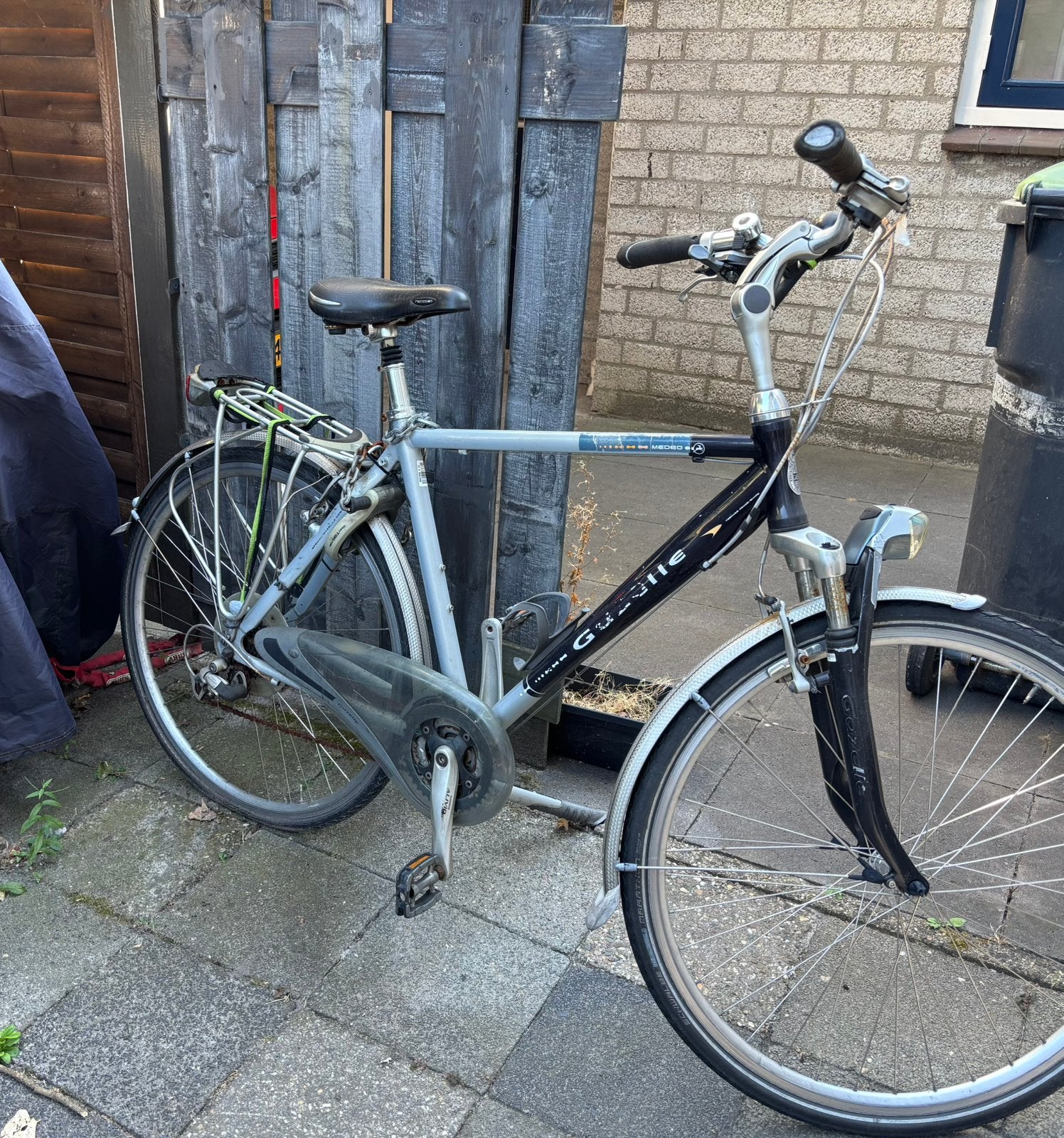 Oude gazelle fiets/ oud ijzer, Fietsen en Brommers, Fietsen | Heren | Herenfietsen, Ophalen, Gebruikt, Gazelle