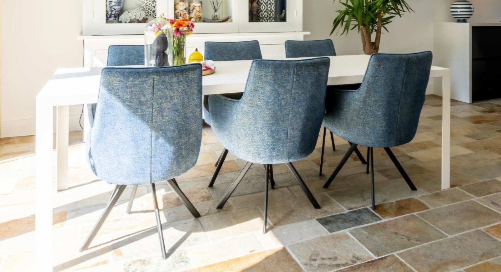 Moderne eettafel Metaform K1, Ophalen, 200 cm of meer, 50 tot 100 cm, Vijf personen of meer