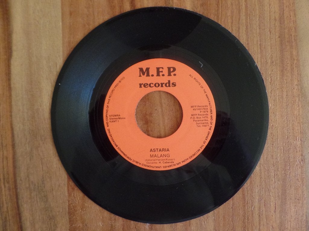 single  Astaria - Malang, Ophalen of Verzenden, Gebruikt, 7 inch