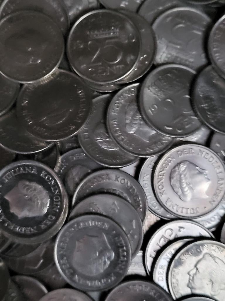 Vele kwartjes voor gokkast/fruitautomaat 100 voor €13,50, Ophalen of Verzenden