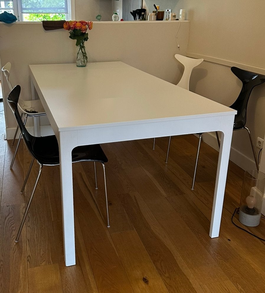 Eattafel, Huis en Inrichting, Tafels | Eettafels, Ophalen, 200 cm of meer, 50 tot 100 cm, Zo goed als nieuw