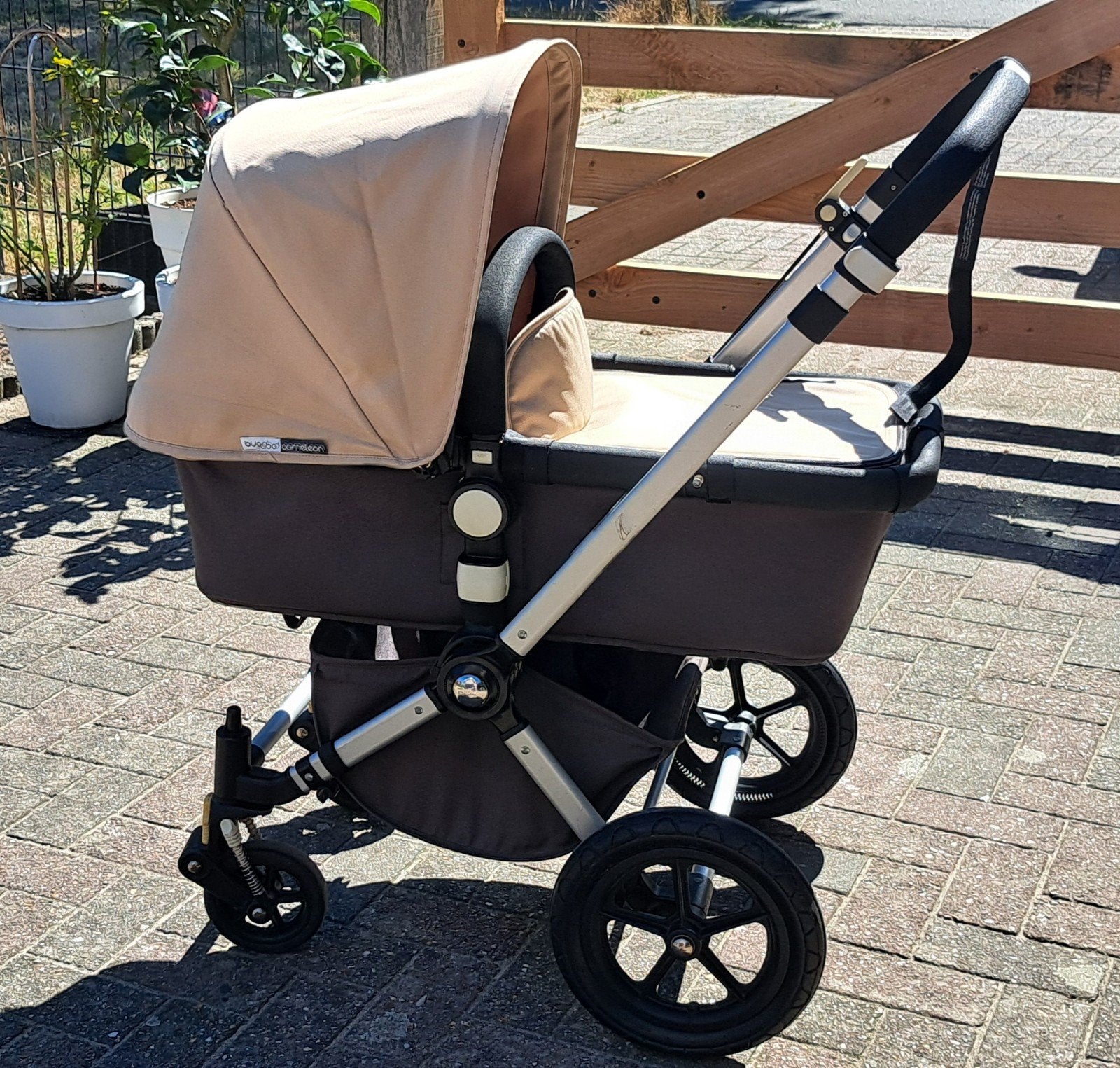Bugaboo Cameleon 2 Combiwagen met reiswieg en zitgedeelte, Ophalen of Verzenden, Bugaboo, Met reiswieg