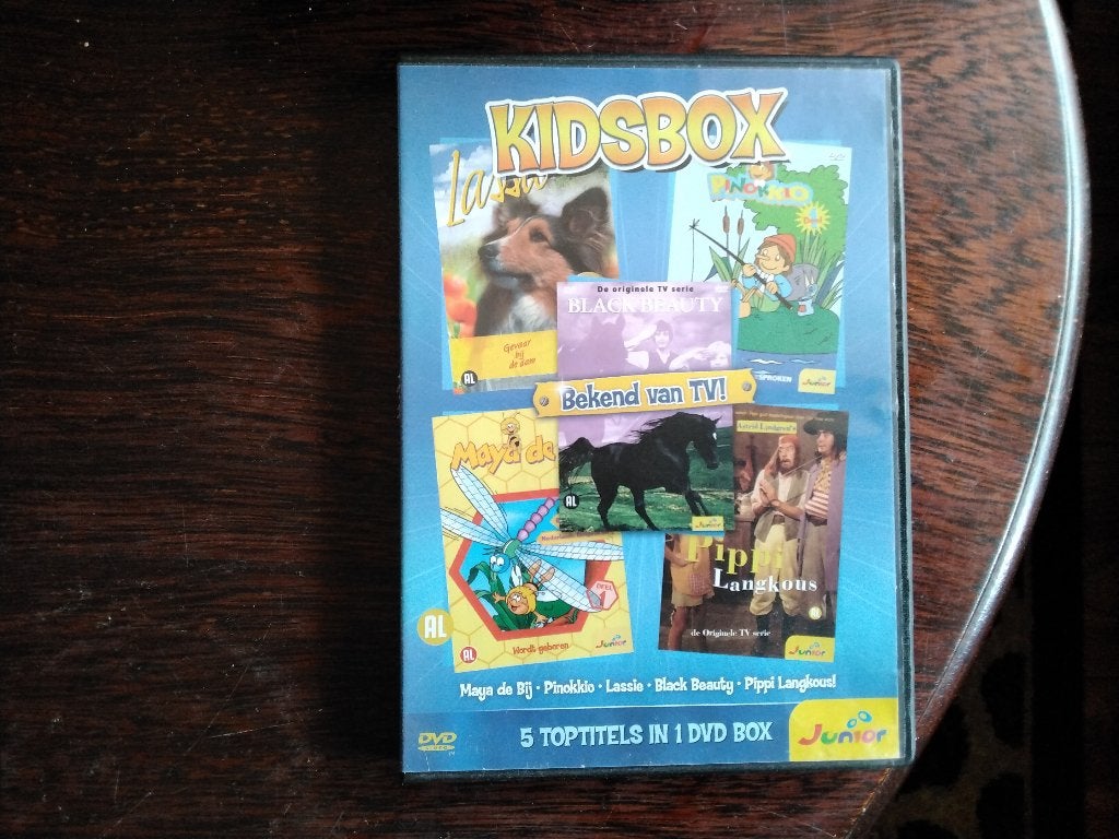 Kidsbox, origineel, Cd's en Dvd's, Dvd's | Kinderen en Jeugd, Avontuur, Alle leeftijden, Ophalen of Verzenden, Zo goed als nieuw