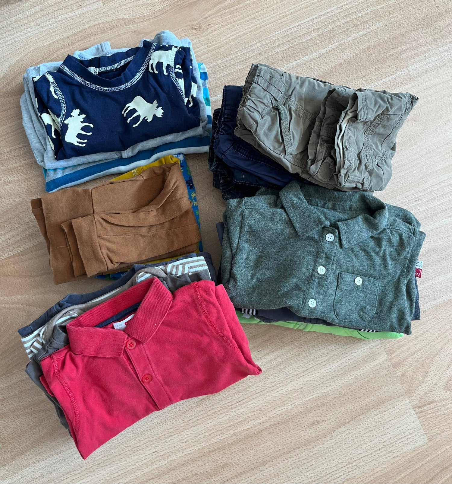 Kledingpakket/23 stuks maat 68 - jongen, Ophalen of Verzenden, Gebruikt, Jongetje