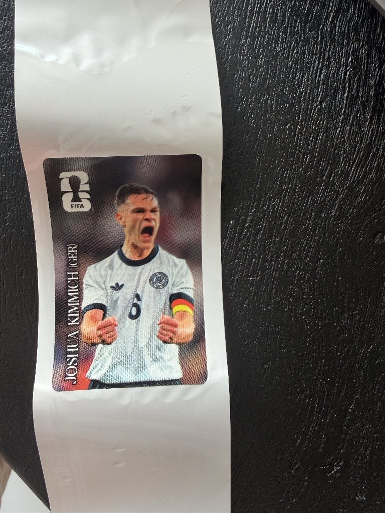 Joshua Kimmich sticker wk 2026, Ophalen of Verzenden, Nieuw, Sticker