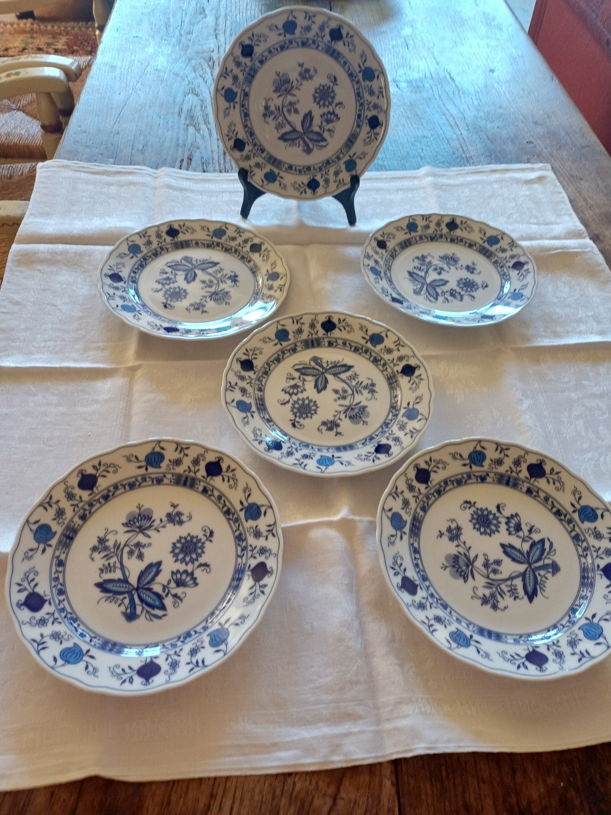 ZwiebelMüster ontbijtborden, Ophalen of Verzenden