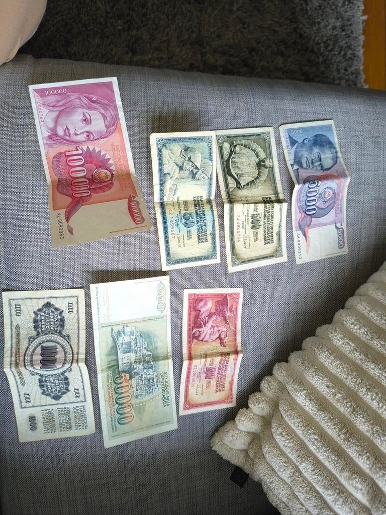 Oud geld uit Joegoslavië, Ophalen of Verzenden