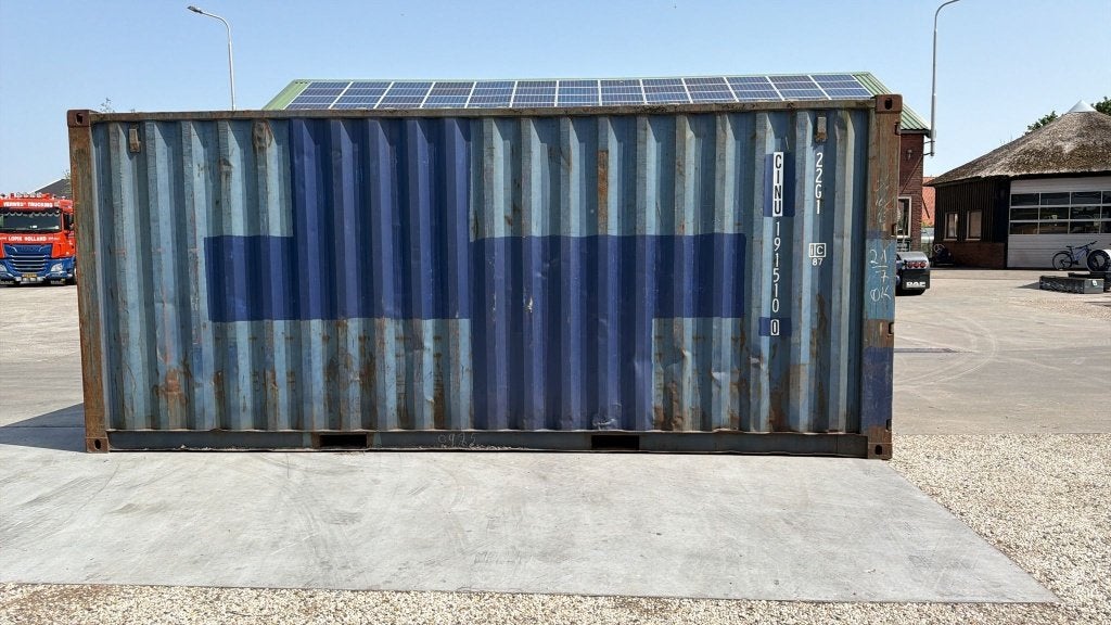 zeecontainer / container, wind / waterdicht, Ophalen