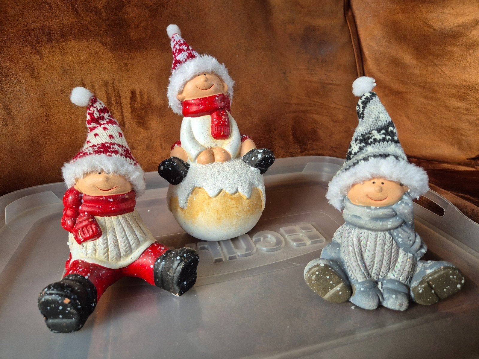 winter/kerst beeldjes, Diversen, Ophalen of Verzenden, Zo goed als nieuw
