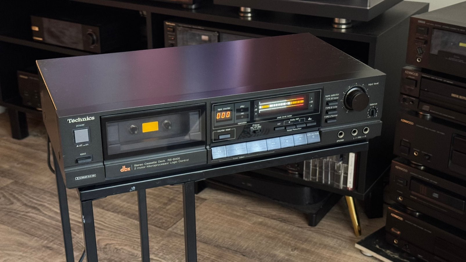 Technics rs-b405, Ophalen of Verzenden, Enkel, Overige merken, Tiptoetsen