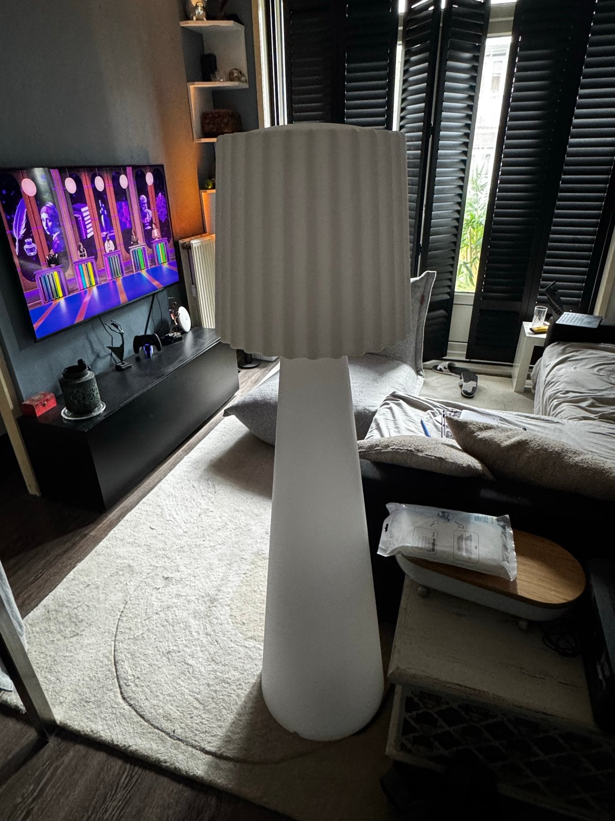 Lumisky Lady vloerlamp 150 cm, Ophalen, Zo goed als nieuw, Kunststof, 150 tot 200 cm