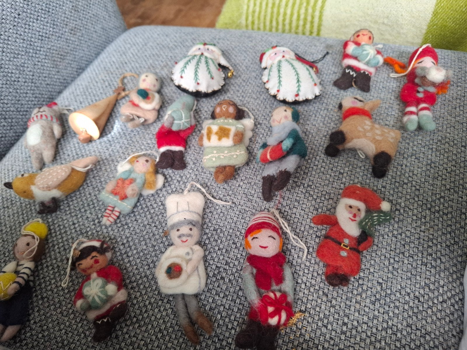 Vilten hangers kerst Dille en Kamille, Ophalen of Verzenden, Nieuw, Figuurtje(s)
