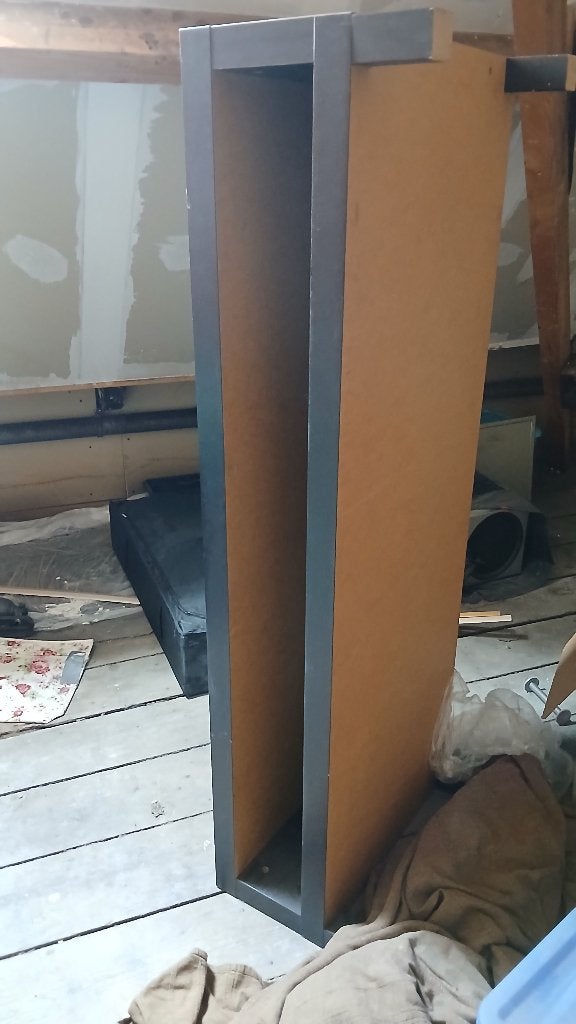 Tv meubel - Ikea, Ophalen, Kunststof, Gebruikt, 150 tot 200 cm