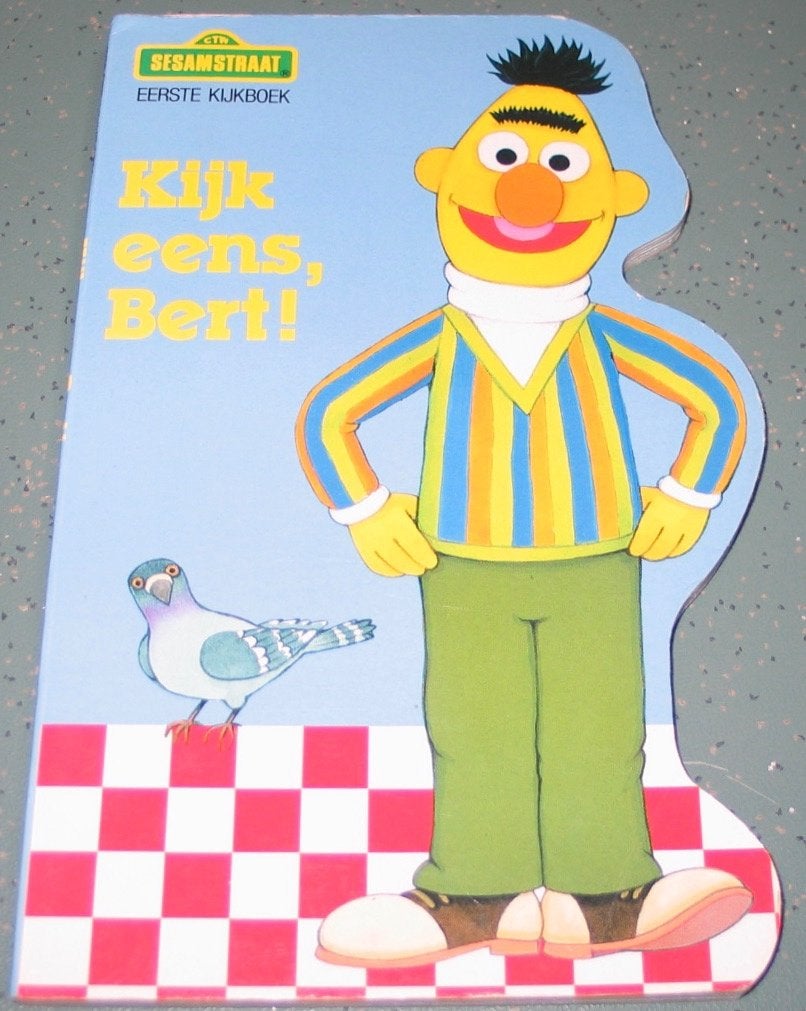 Sesamstraat: Kijk eens, Bert! - Eerste kijkboek, Boeken, Fictie algemeen, Jongen of Meisje, Ophalen of Verzenden, Voorleesboek