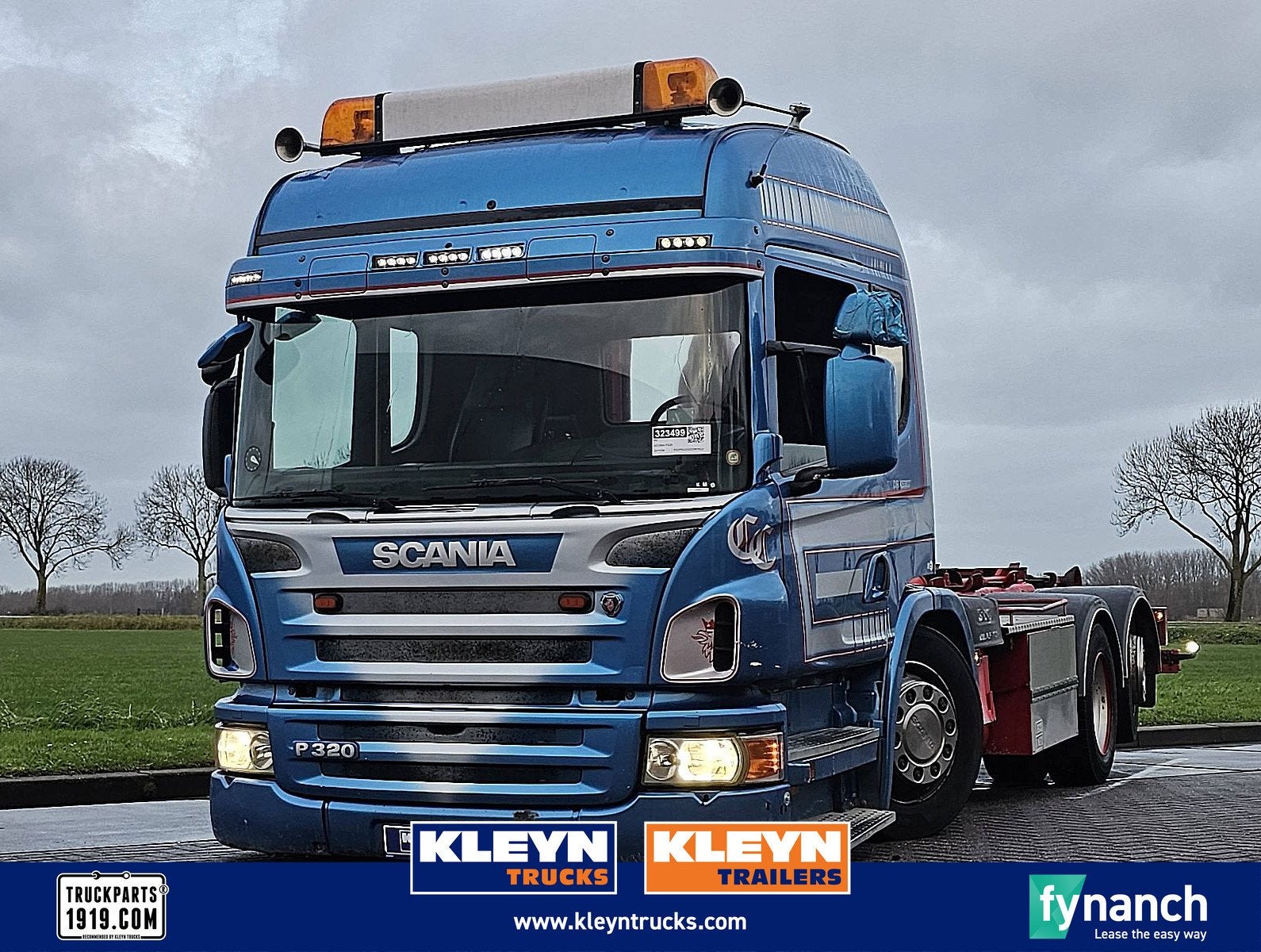 SCANIA P320 low entry 6x2*4 hiab, Euro 5, 320 pk, Bedrijf, Diesel