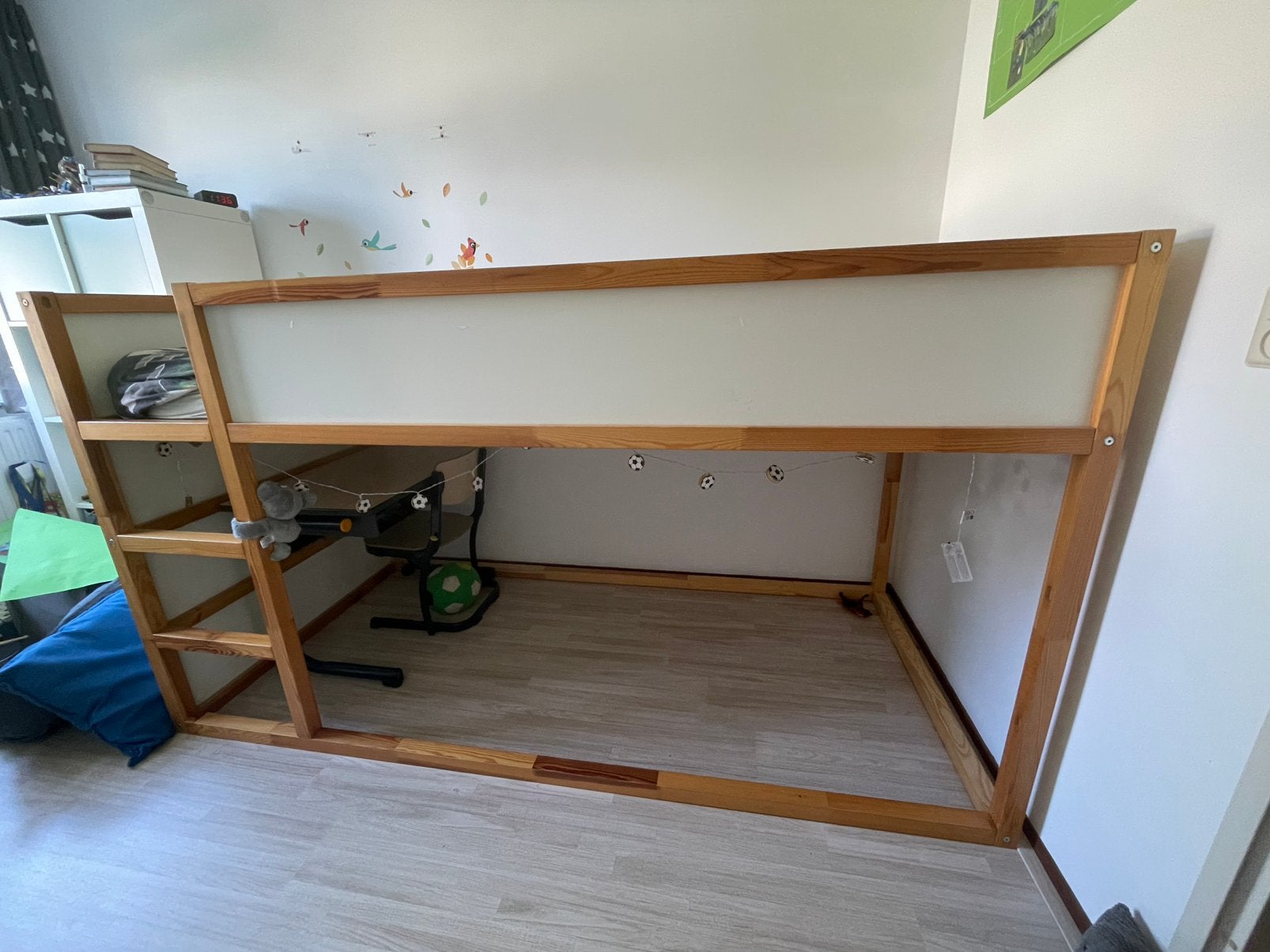Ikea kura bed, Ophalen, Zo goed als nieuw, Halfhoogslaper