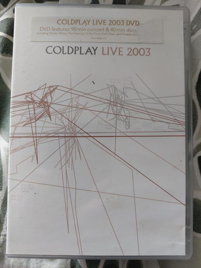 Coldplay Live 2003 DVD - Concert & Documentaire, Alle leeftijden, Ophalen of Verzenden, Gebruikt, Muziek en Concerten