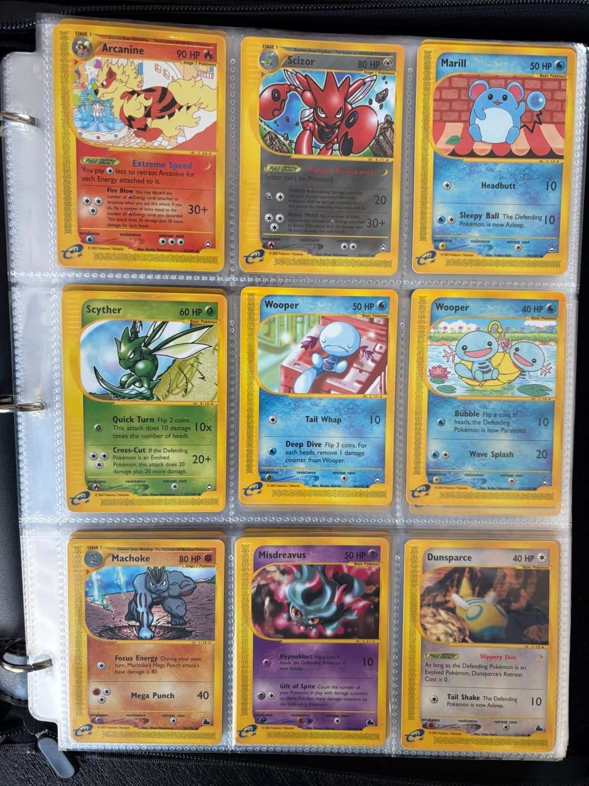 Pokemon kaarten: Aquapolis, Skyridge en Expedition, Verzenden, Zo goed als nieuw