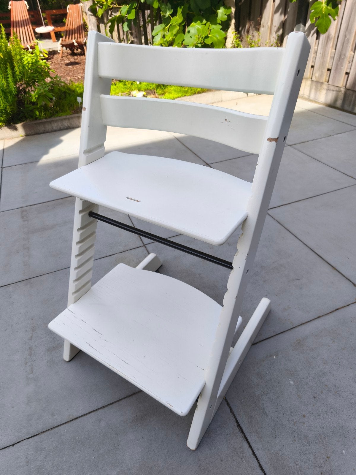 Stokke Tripp Trapp Wit - Gebruikt, Ophalen, Gebruikt, Meegroeistoel, Aanschuifbaar