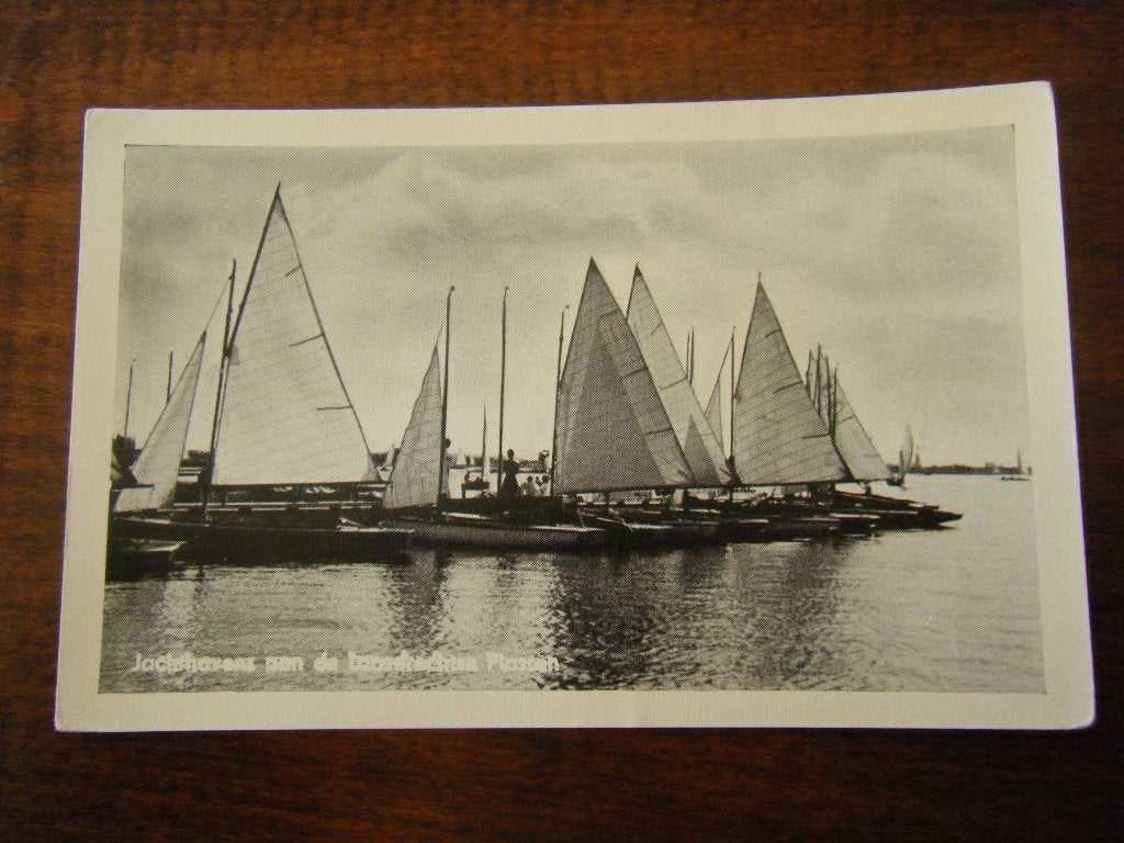 F89 - Loosdrecht - Zeilen - Mooi/Oud, Ophalen of Verzenden, 1940 tot 1960, Noord-Holland