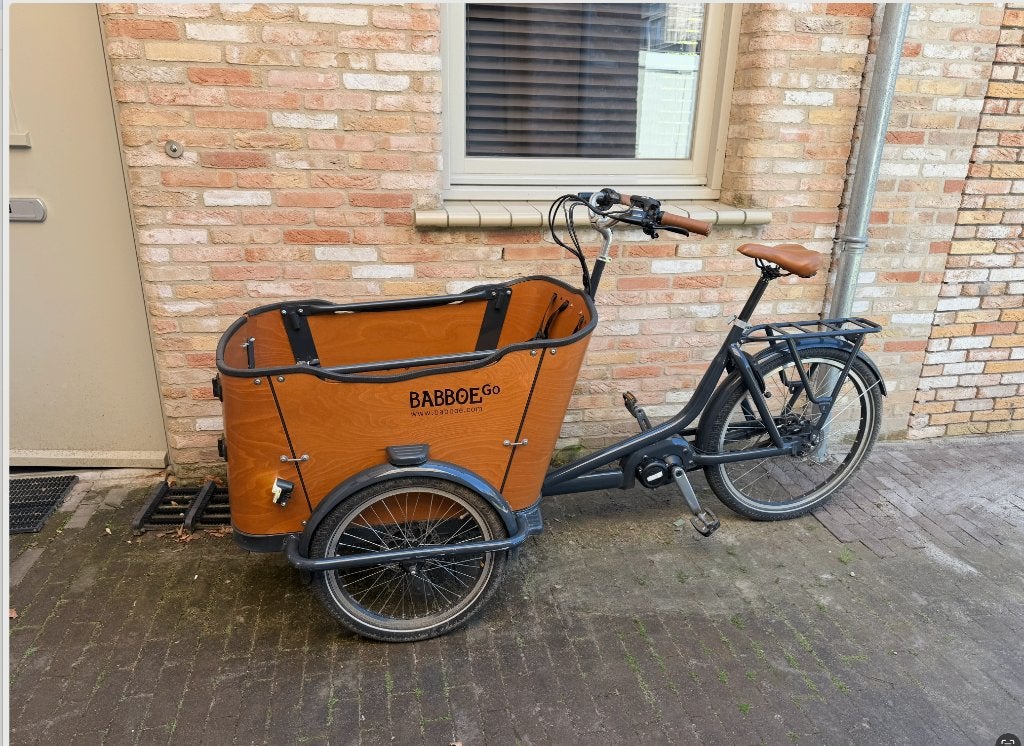 Babboe Go Mountain, Fietsen en Brommers, Fietsen | Bakfietsen, Gebruikt, Overige merken, 2 kinderen, Elektrisch, Schijfrem, Ophalen