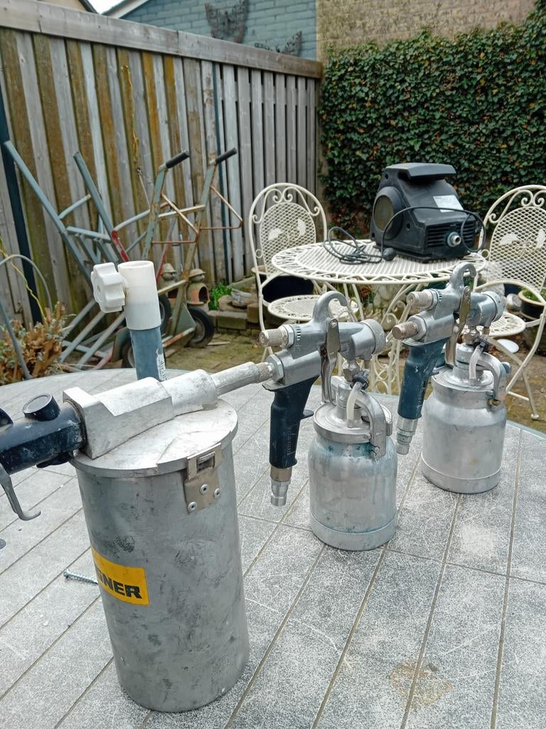 Te koop schilder spuit, Ophalen, Verfspuit of Verfpomp