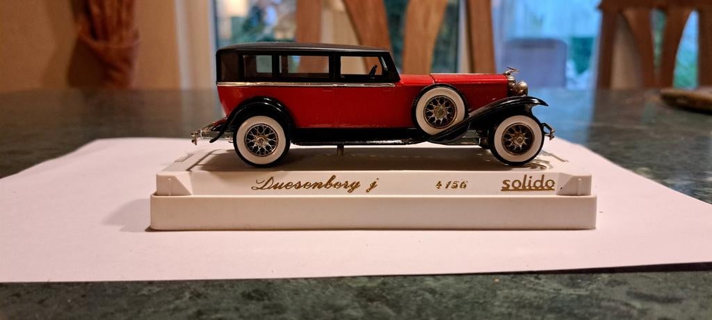 Duesenberg j 1:43, Ophalen of Verzenden, Auto, Solido