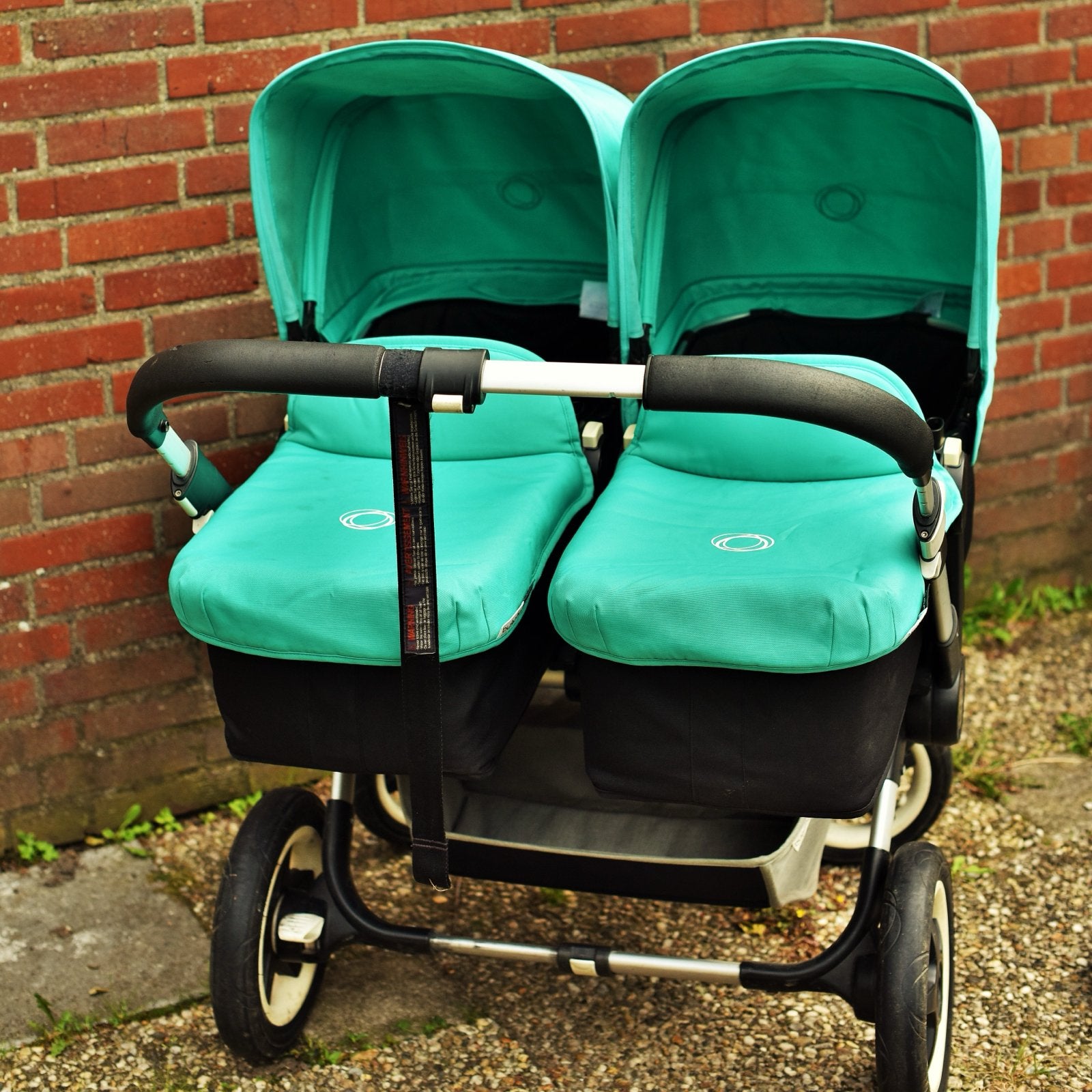 Bugaboo Donkey 2 Duo kinderwagen - Zeegroen, Ophalen, Gebruikt, Combiwagen, Duowagen