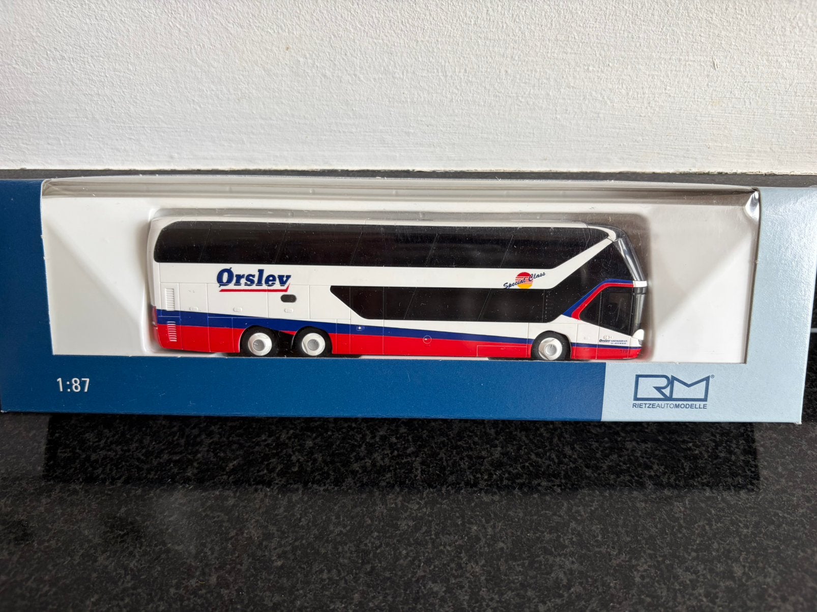 Rietze Neoplan Skyliner Modell 2011"Orslev, Vordingborg, Verzenden, Nieuw, Bus of Vrachtwagen, Rietze