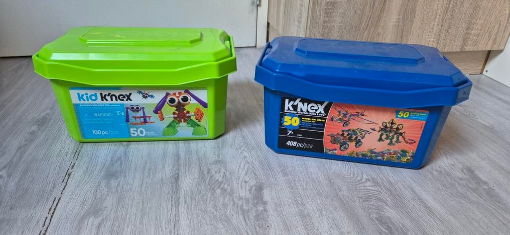 Grote K'nex collectie: Kid K'nex en klassieke K'nex, Ophalen, Gebruikt, K'nex