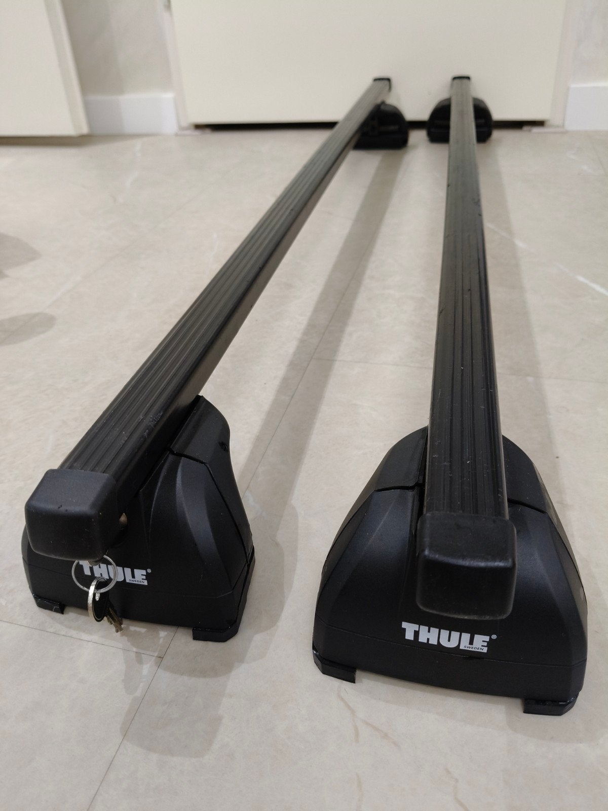 Thule dakdragers Audi a3 bj. 2012 2025 met geïntegreerde dak, Auto diversen, Dakdragers, Gebruikt, Ophalen of Verzenden