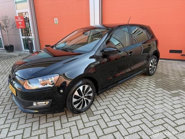 Volkswagen Polo 1.0 BlueMotion 5 DRS- KM NAP-AIRCO- APK 2027, Voorwielaandrijving, Dealer onderhouden, Stof, 95 pk