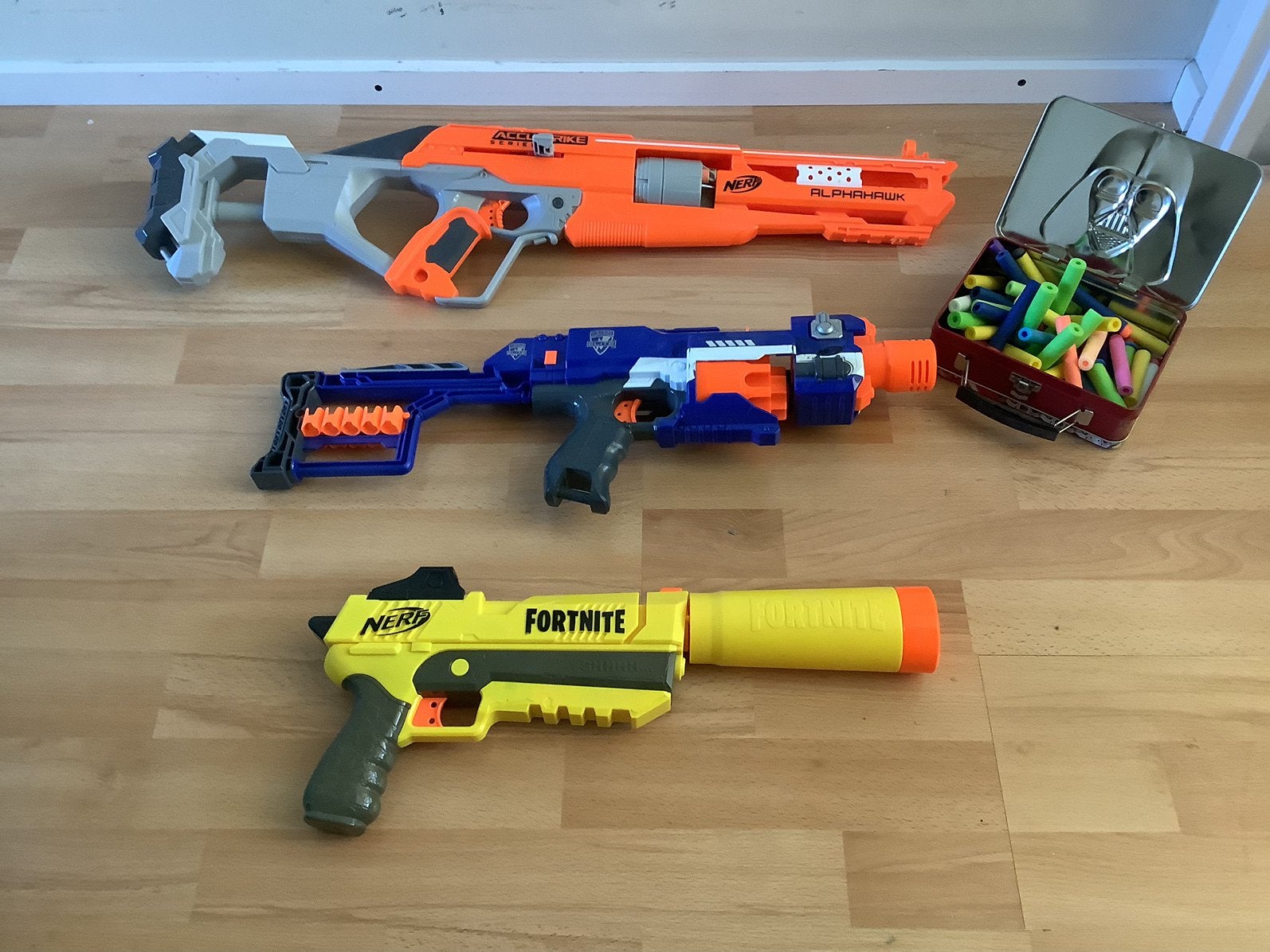 Nerf pistolen, Ophalen, Zo goed als nieuw