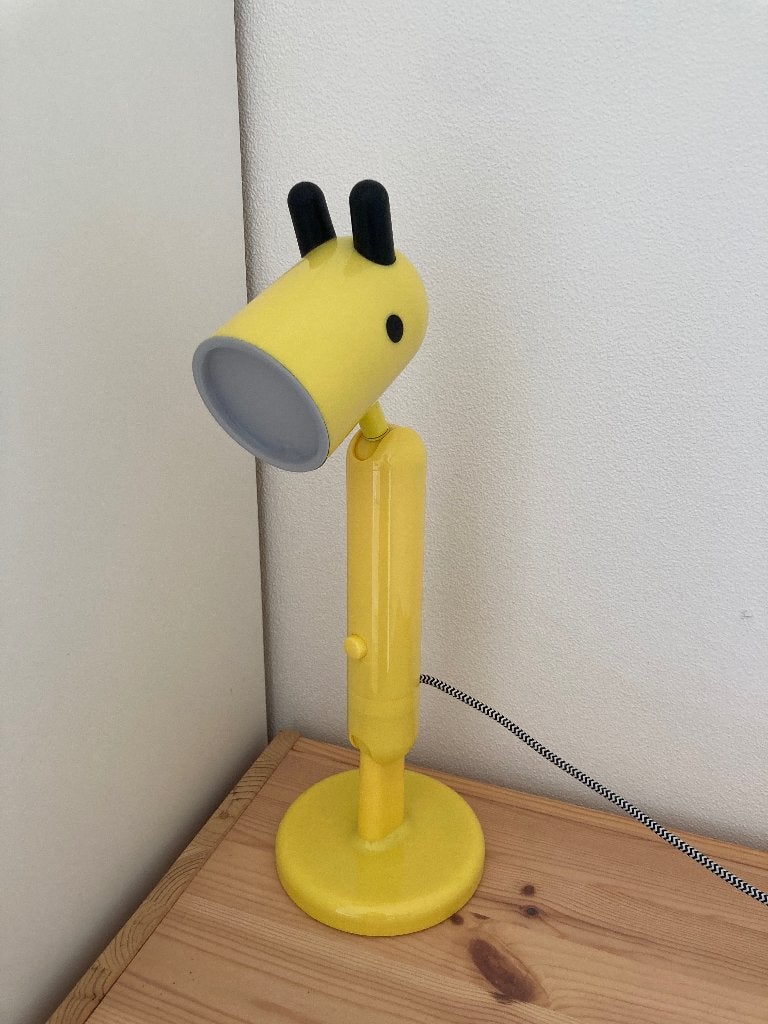 IKEA Krux bureaulamp, Huis en Inrichting, Lampen | Tafellampen, Zo goed als nieuw, Overige materialen, Met schakelaar, Met stekker