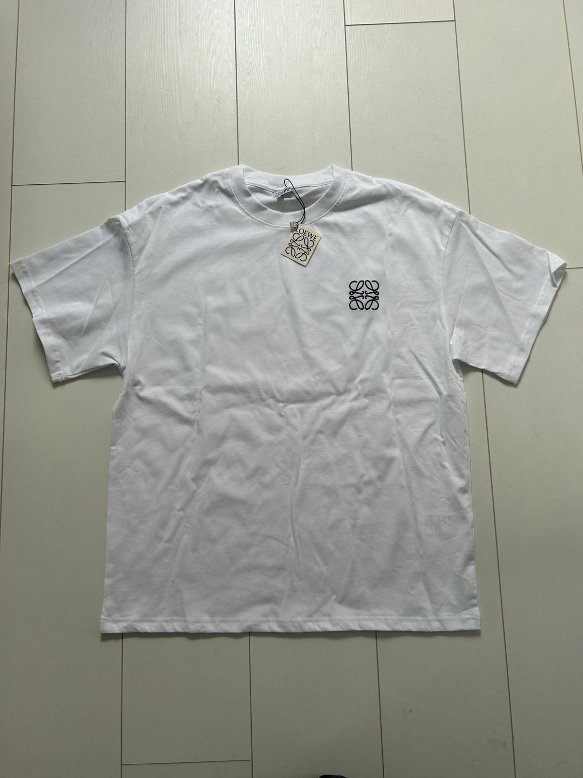 Loewe T-shirt met Anagram-logo - Wit, Ophalen of Verzenden, Nieuw, Maat 48/50 (M), Wit