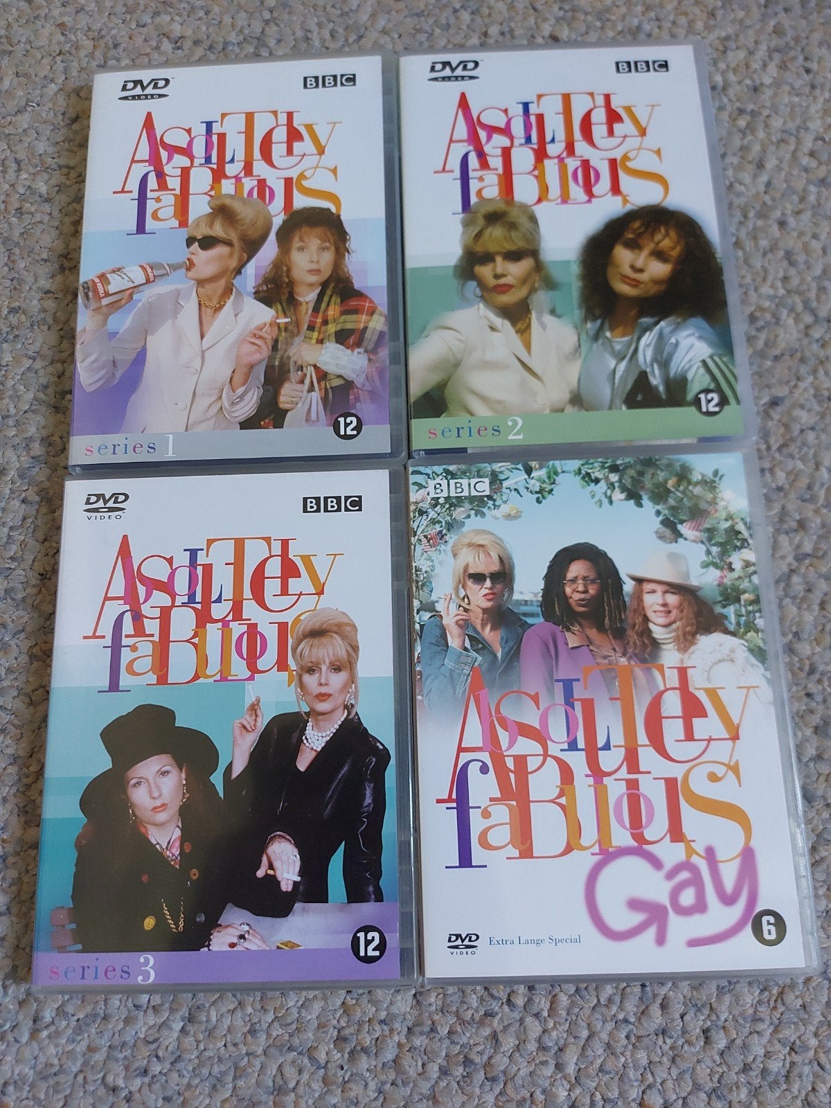 Absolutely Fabulous 4 X, Cd's en Dvd's, Dvd's | Tv en Series, Alle leeftijden, Ophalen of Verzenden, Zo goed als nieuw, Komedie