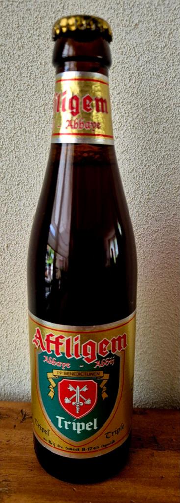 1997 fles AFFLIGEM tripel Abdij bier 8,5% De Smedt Opwijk, Ophalen of Verzenden, Zo goed als nieuw, Flesje(s), Overige merken