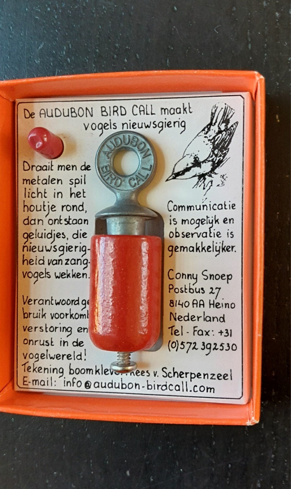 vogel geluid, Ophalen of Verzenden, Gebruikt