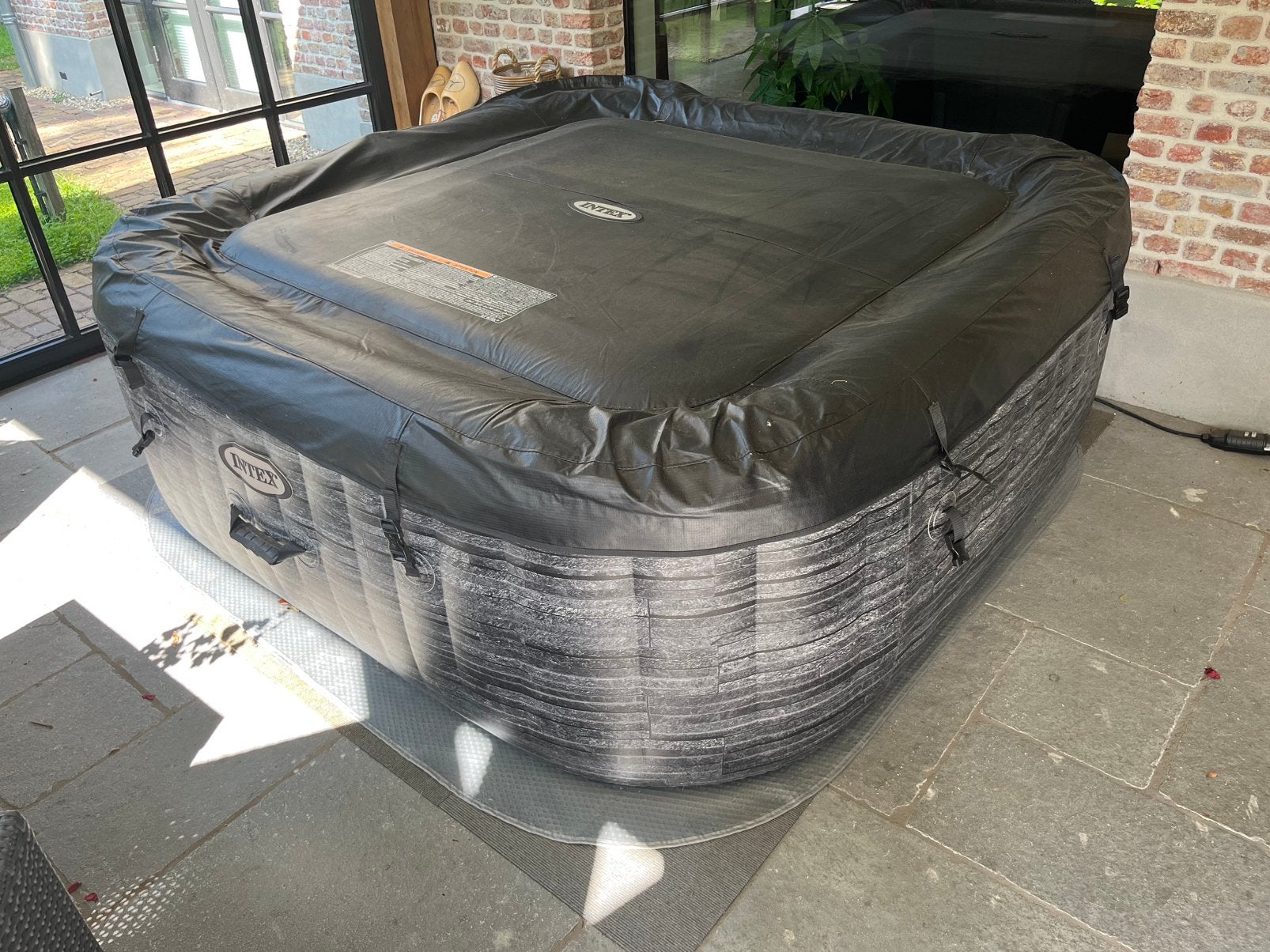 Jacuzzi Intex Spa Deluxe Greystone, Ophalen, Zo goed als nieuw, Filter