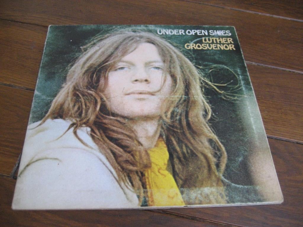 1971 luther grosvenor under open skies lp, Ophalen of Verzenden, Gebruikt, 12 inch, Poprock